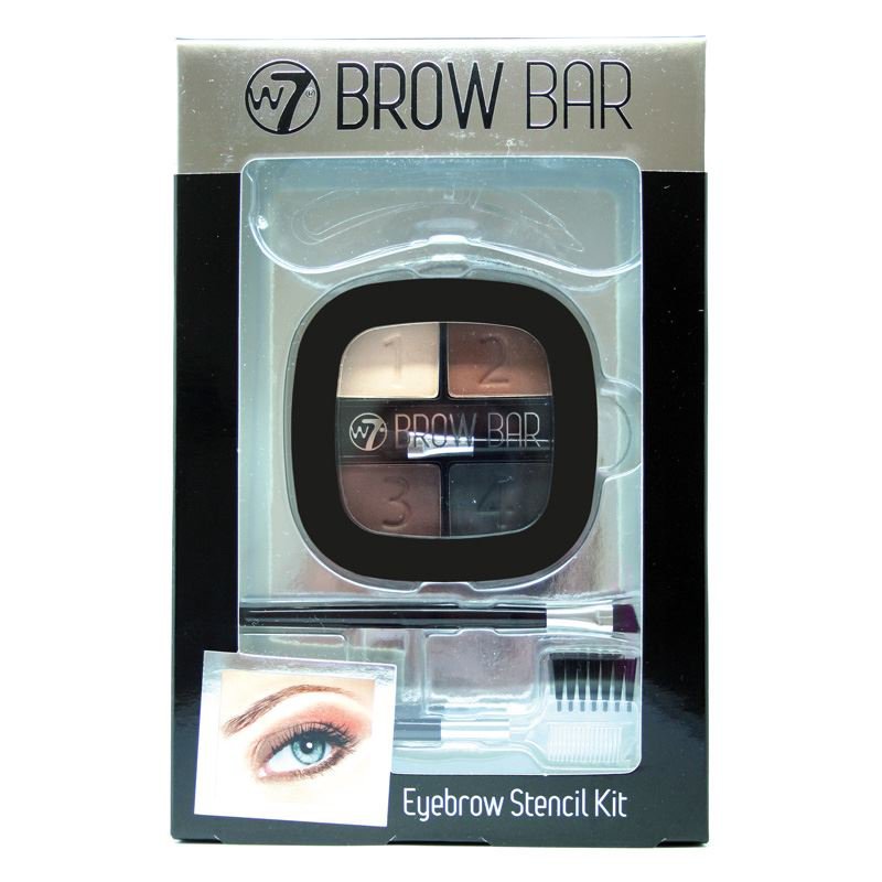 Eyebrow Stencil Kit. Iman of Noble the Brow Bar Bronze Powder. Брови brow bar