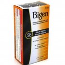 Bigen Permanent Powder Hair Colour Black Brown (58)