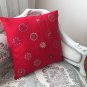 Decorative Pillow Cover for Christmas- Elegant Red