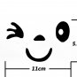 2pcs/lot left and right Car motorcycle Styling Sticker Decal Decor