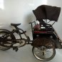 Miniature Becak (Java Traditional Vehicle) - handmade from Java