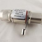 N Male To Female RF Connector 0-3GHz Coaxial Surge Protector Lightning Arrestor