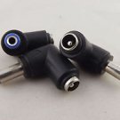 10x DC 5.5x 2.1mm Female To 5.5 x 2.1mm Male Right Angle Power Adapter Connector