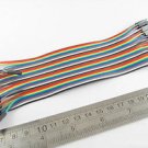 2.54mm 1P-1P Female To Female Pin Header 20cm Dupont Wire Colorful Cable 40pcs
