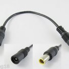 2x CCTV DC Power Adapter Cable 5.5x2.1mm Female To 7.9x5.5mm Male For IBM Lenovo