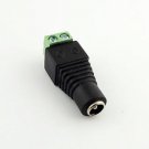 5.5mm x 2.1mm 2.1mm Female CCTV Camera LED DC Power Jack Balun Adapter Connector