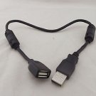 1pcs USB Extension 2.0 A Male To A Female Extender Cable Cord Charger Data 38cm