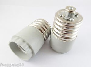 E40 To E27L E27 Socket Base LED Halogen CFL Light Bulb Lamp Adapter Converter