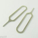 2X SIM Card Tray Opener Removal Ejector Pin for iPhone 4s 4 3G 3GS HTC One X