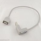 10x USB 2.0 A Male Plug Right Angle Down Position To USB Female Extension Cable