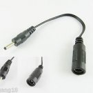 5x CCTV DC Power Jack 5.5x2.1mm Female To 3.0x1.1mm Male Plug Adapter Cord Cable