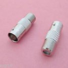 20x BNC Female Jack to F Female Jack For TV PAL Cable Straight Connector Adapter