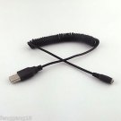 10x USB 2.0 A Male To DC Power Jack Female 3.5x1.1mm Coiled Spiral Adapter Cable