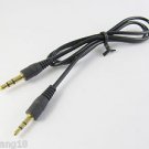 10pcs 3.5mm Male To 2.5mm Male Stereo Audio Convertor Extension Cable Cord 2feet
