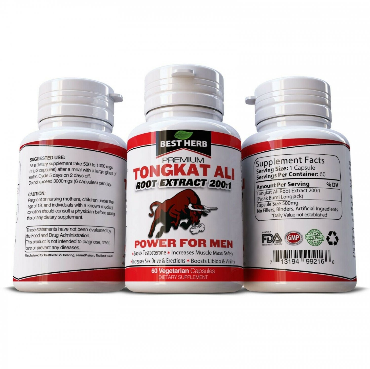 360 X PILLS PREMIUM ORGANIC TONGKAT ALI LONGJACK PASAK BUMI ROOT EXTRACT 200:1