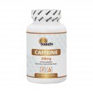 SOWELO CAFFEINE 200mg TABLETS ENERGY FOCUS & CONCENTRATION IMPROVES MOOD