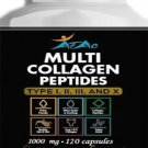 Colagen 1000,Collagen with Vitamin,Colageno Piel Joven,arthritis,best deal 120