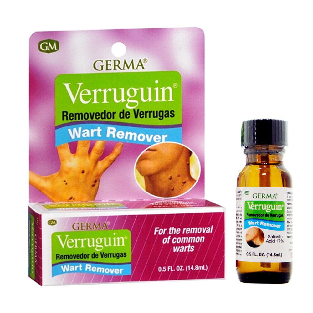 Germa Verruguin. Effective Liquid Wart Remover with Salicylic Acid. 0.5 ...