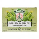 Tadin Cactus & Nopal Calming Herbal Tea. With Aloe Vera. Caffeine Free. 24 Bags