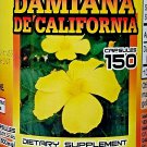 DAMIANA DE CALIFORNIA 150 Capsules 500 mg each Dietary Supplement 100% Original