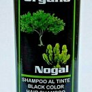 Organo Nogal Shampoo 450 ml Black Color Gradually Darken Gray Hair.