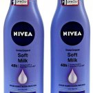NIVEA crema Corporal SOFT MILK Piel Seca 220 ml Soft Milk Cream Dry Skin 2 Packs