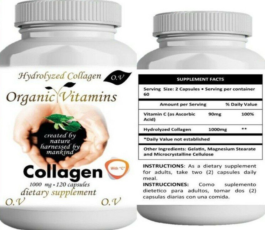 Colageno Collagen Alfa Hydrolysate With Vitamin C Antianging Colageno 