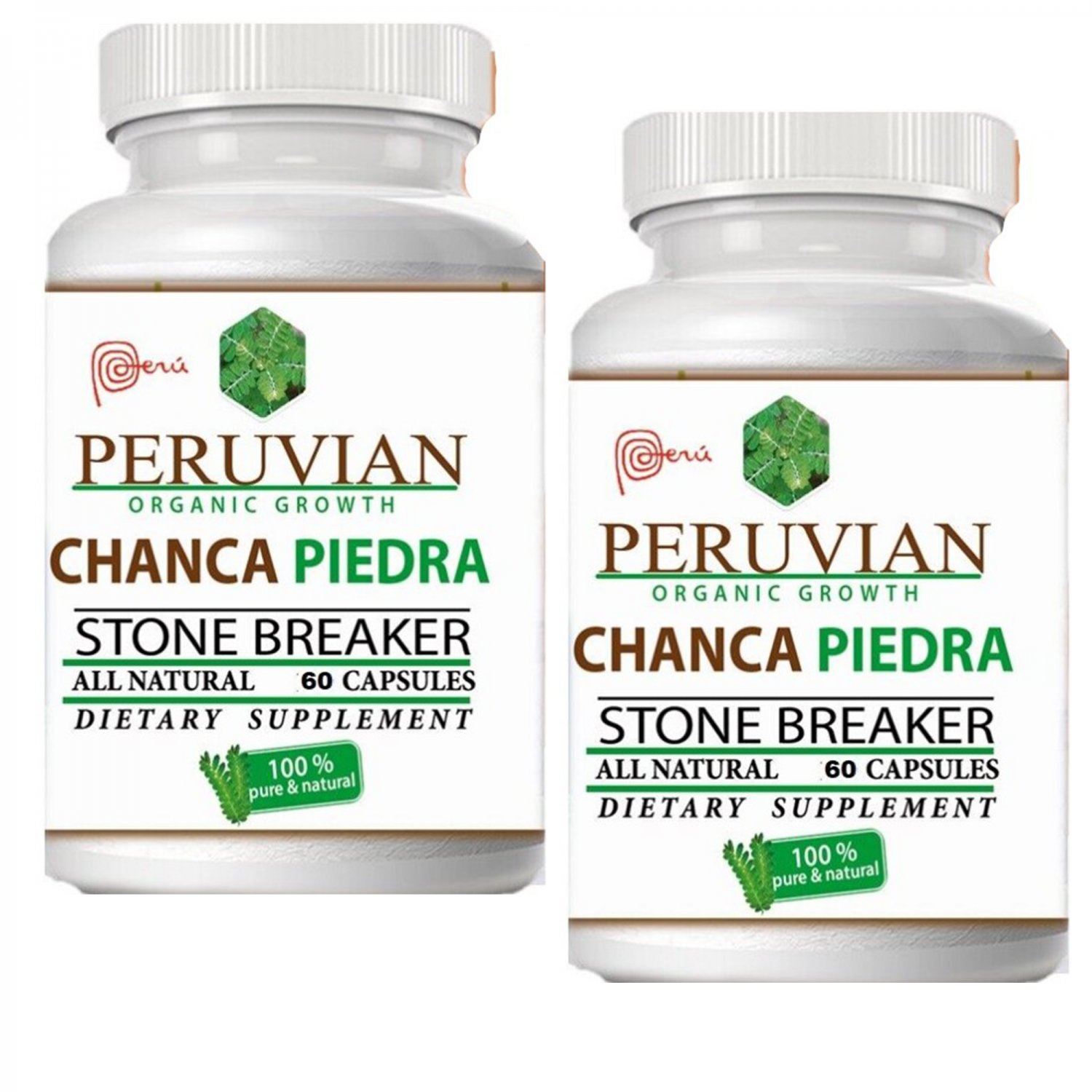 Chanca Piedra 1000mg per serving- 120 capsules kidney stones breaker EXTRACT
