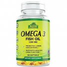 Omega 3 (Bottle XL) of 100 softgels 1000mg EACH CONCETATE,oil,fish oil,EPA 1 bot