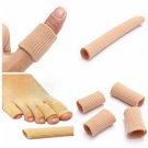 Gel Fabric-Covered Toes Fingers Tube Bunion Protector Calluses Corns