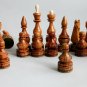 Wooden handmade luxury carved chess set