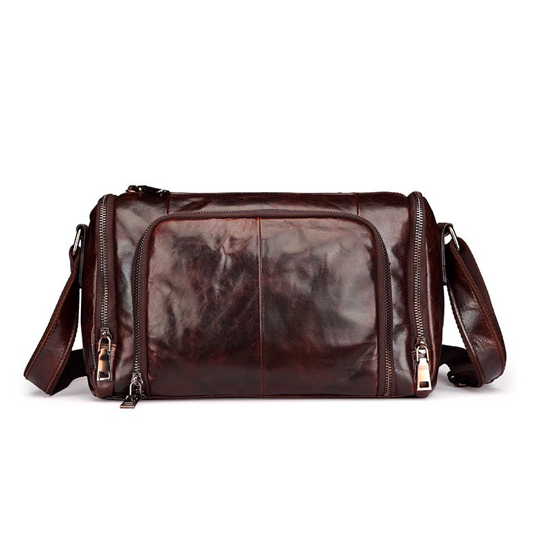 Men's Leather Crossbody Bag