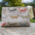 Fox cross body bag