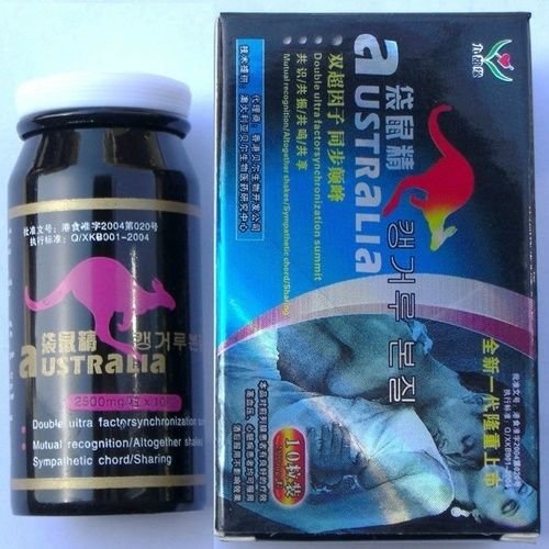 Australia Kangaroo Essence Male Enhancement 2500mg 10 Pills