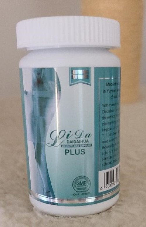 3 Bottles Lida Natural Botanical Herbal 90 Slimming Capsules