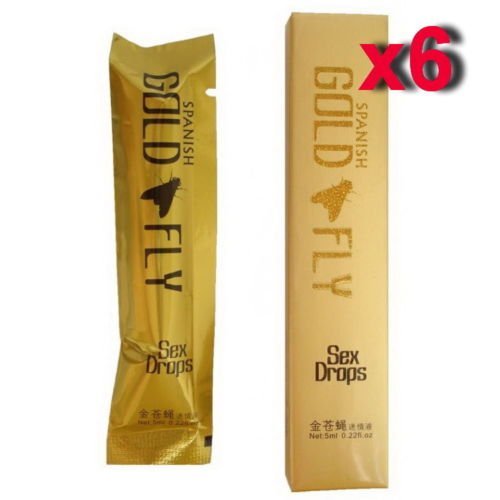 6 Tubes Spanish Gold Fly Women Liquid Booster