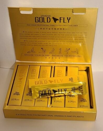 12 Tubes Spanish Gold Fly Women Liquid Booster