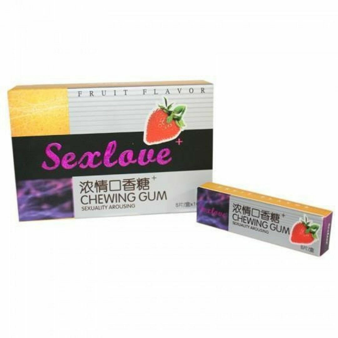 1 Box 50 Strips Sex Love Chewing Gum Sex Enhancer for Women