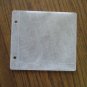 100 - 2 CD/DVD BINDING SLEEVES, WHITE- SF006