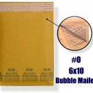 100 BUBBLE MAILERS 6" X 10" BL0
