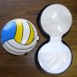 5 SPORTS CD WALLETS - HOLDS 24 CDS each - VOLLEYBALL