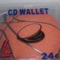 5 SPORTS CD CASE WALLETS - HOLDS 24 CDS each - BASKETBALL