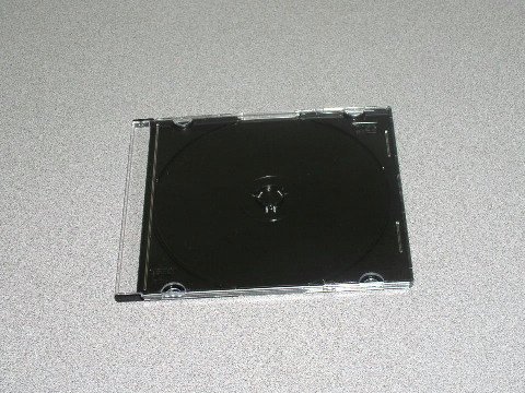 100 5.2mm SLIMLINE JEWEL CASES W/ BLACK TRAY- JL08
