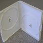 50 NEW DOUBLE DVD CASES, WHITE - PSD38