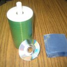 100 PRODISC MINI CDRs, WHITE INKJET PRINTABLE, 32X W/SLEEVES - 22R32SWIH100B/JS28
