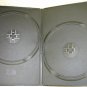 100 BLACK SUPER SLIM 7mm DOUBLE 2 DVD CASES - PSD35