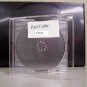 100 3" MINI CD CASES W/ FROSTY CLEAR TRAYS - JS34