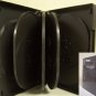10 DVD CASES - Holds 10 DVD'S Each - Store 100 DVD'S -  BLACK - SF004