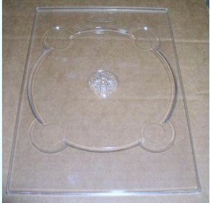 100 CLEAR DIGITAL TRAYS W/ LOGO - PSD29LOGO