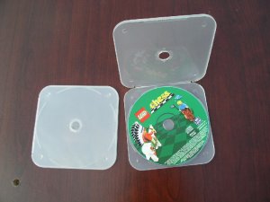 100 TRIMPAK CD/DVD POLY CASES - CLEAR - PSC14